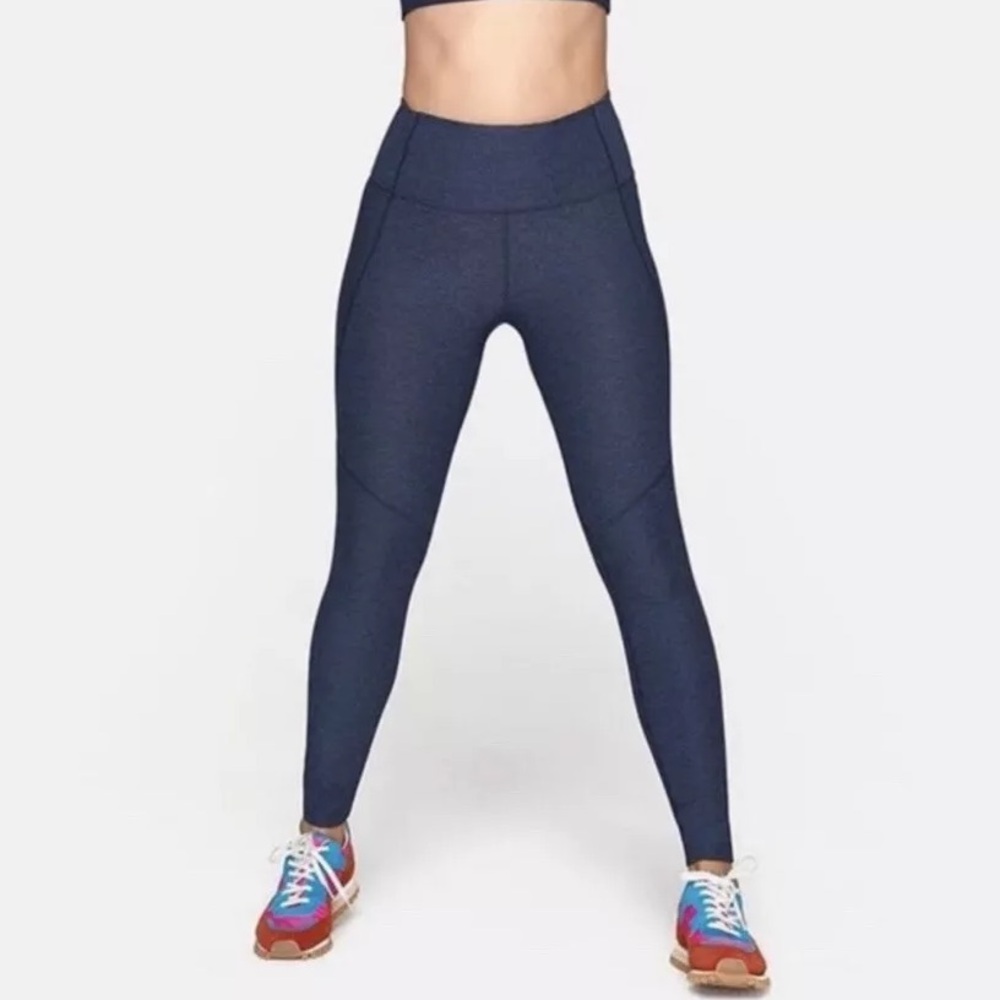 Outdoor Voices High Rise Leggings in Navy size s